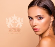 Création Logo Blason | Top Model Academy Luxembourg